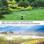FOLOSAFENAR Gartensprinkler verstellbare Sprinkler Auslaufsicherer Hochleistungs-Rasensprinkler für die Rasenbewässerung Rasenkindergarten für den Garten
