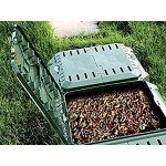 Garten Komposter 1600L Grün Modul Thermokomposter Kompostbehälter Kunststoff